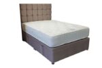 Shakespeare Lotus Luxury Divan Set 54" with Floor Standing Headboard
