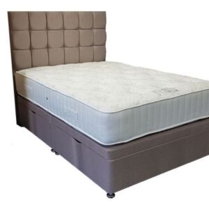 Shakespeare Lotus Luxury Divan Set 54" with Floor Standing Headboard