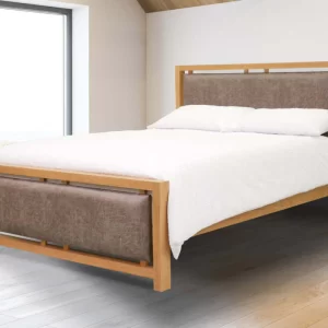 Windsor Beds Modena padded Oak