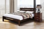 Windsor Beds Pisa wooden floor standing headboard