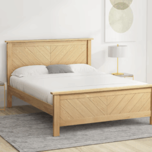 Kenji Oak Bed