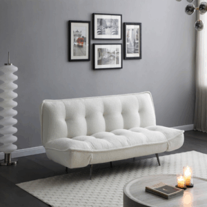 Remi Sherpa Fabric Sofa Bed