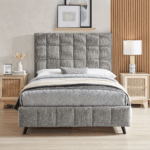 Starla Square Boucle Bed