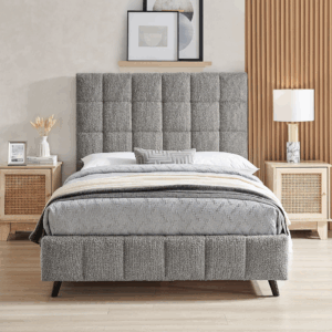 Starla Square Boucle Bed