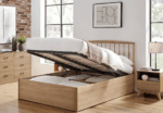 Juno Oak Storage Bed