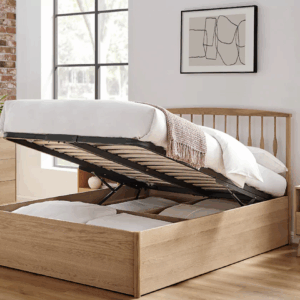 Juno Oak Storage Bed