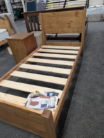 Single Avon Windsor low foot end Solid Pine