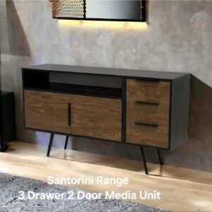Santorini Media Unit/Dresser