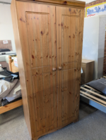 Windsor Solid Pine Ladies Wardrobe